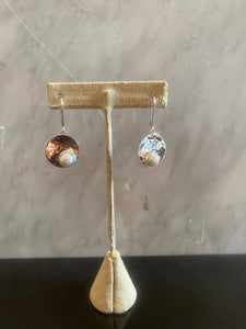 Small Dangle Hoops with Pendant