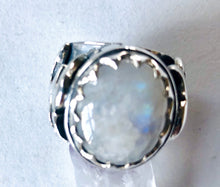 Load image into Gallery viewer, Moonstone men’s ring
