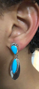 Turquoise earrings